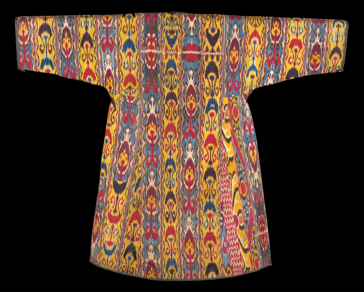 Woman's Robe by Uzbekistan, textile, 1840-1869