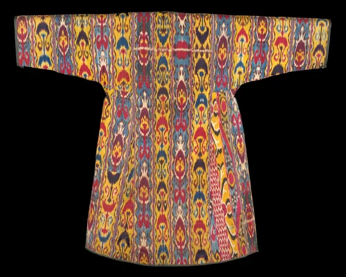 Woman's Robe by Uzbekistan, textile, 1840-1869