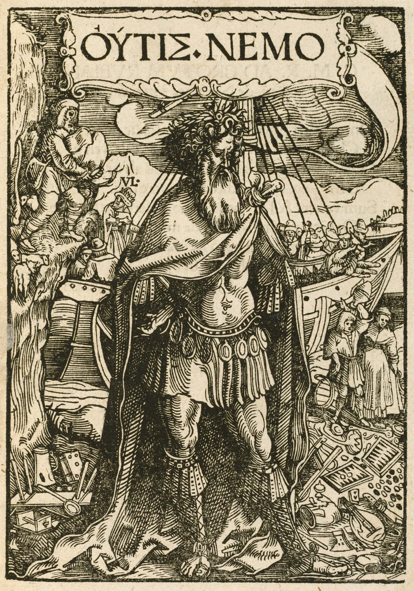 OUTIS NEMO by Hans Weiditz, volume, 1518