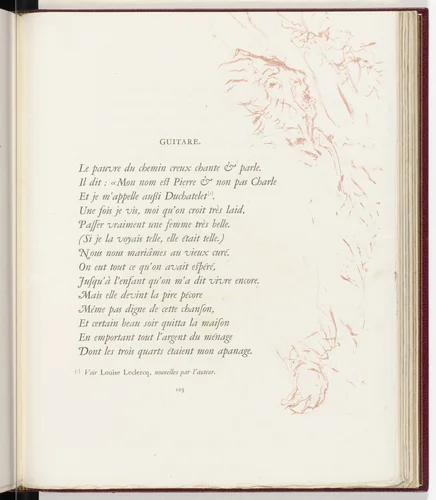 In-text plate (page 103) from Parallèlement (In Parallel) by Pierre Bonnard, illustrated book, 1900