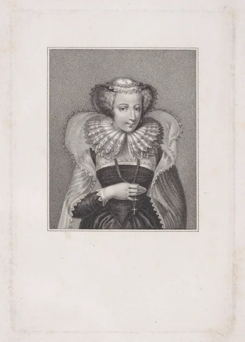 Mary, Queen of Scots by E. Bocquet, print, 1807