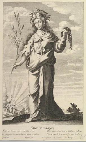 Sibylle Lybique by Gilles Rousselet, print, 1630-1640