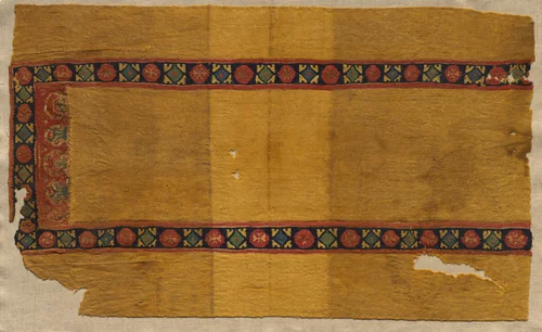 Fragment of a Tunic by Unknown, textile, 400-699