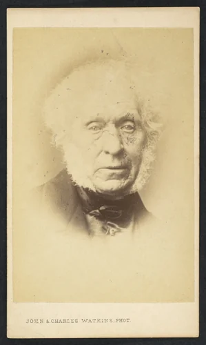 [Sir David Brewster] by John and Charles Watkins, photograph, 1860-1869