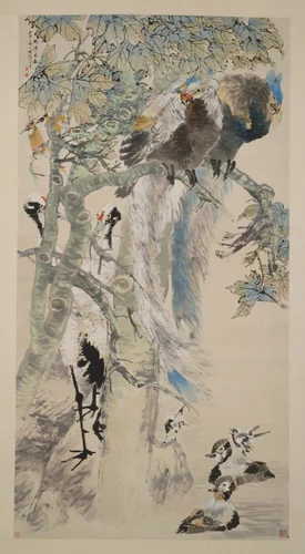 The Five Virtues by Ren Yi (任頤), other, 1890-1900