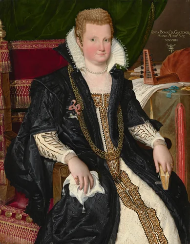 Lucia Bonasoni Garzoni by Lavinia Fontana, painting, 1590