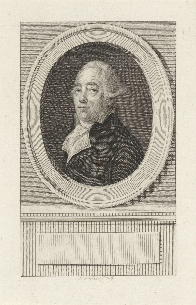 Portret van Cornelis Ignatius Branger by Reinier Vinkeles, print, 1786-1809