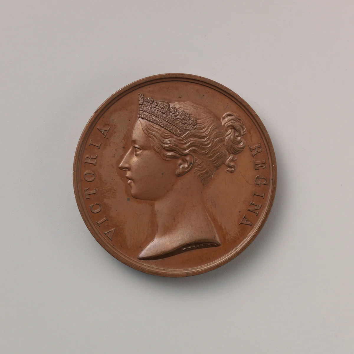 The Scinde Medal by William Wyon, metalwork, 1843