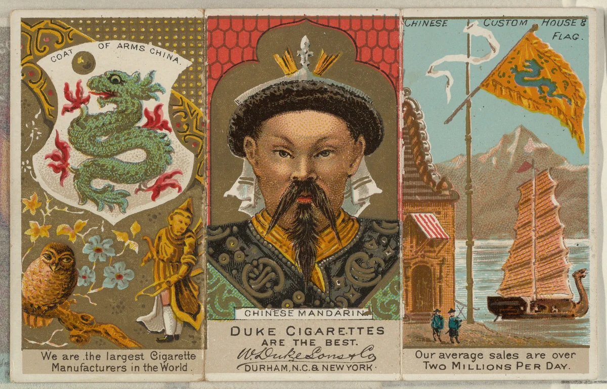 Chinese Mandarin, from the Rulers, Flags, and Coats of Arms series (N126-2) issued by W. Duke, Sons & Co. by W. Duke, Sons & Co., print, 1888