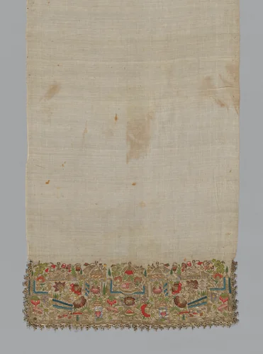 Towel or Napkin by Turkey, textile, 1850-1900