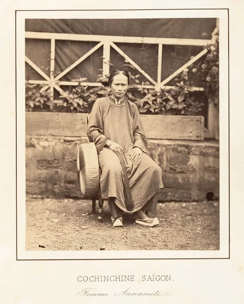 Femme Annamite, Saïgon, Cochinchine by Emile Gsell, photograph, 1866