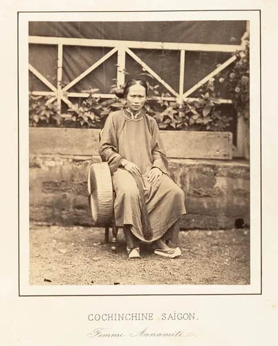 Femme Annamite, Saïgon, Cochinchine by Emile Gsell, photograph, 1866