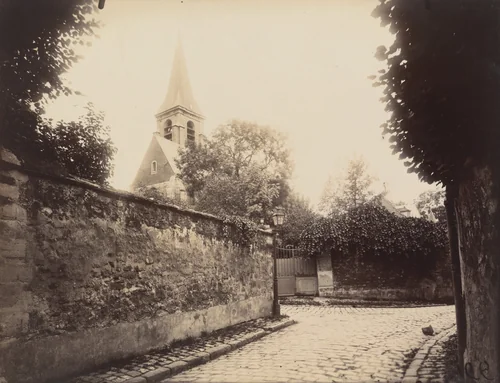 Église de Bagneux by Eugène Atget, photograph, 1919