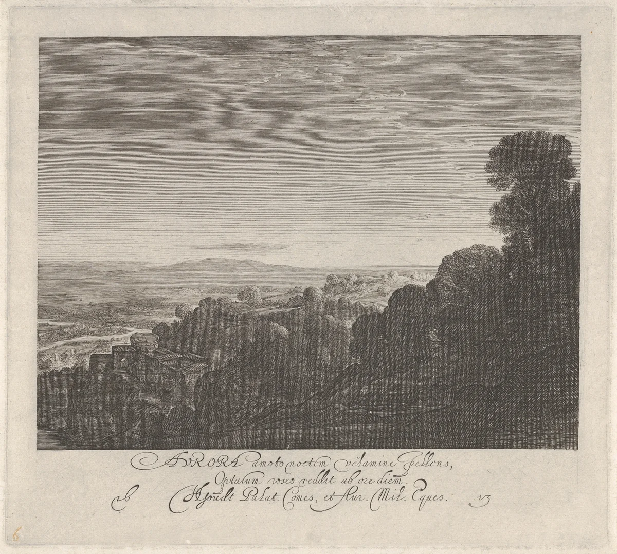 Aurora by Hendrick Goudt, print, 1590-1648