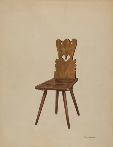 Side Chair by Joseph Rothenberg, index of american design, 1936
