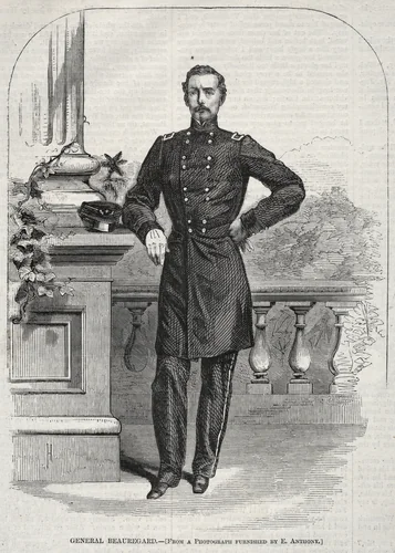 General Beauregard by Winslow Homer, print, 1861