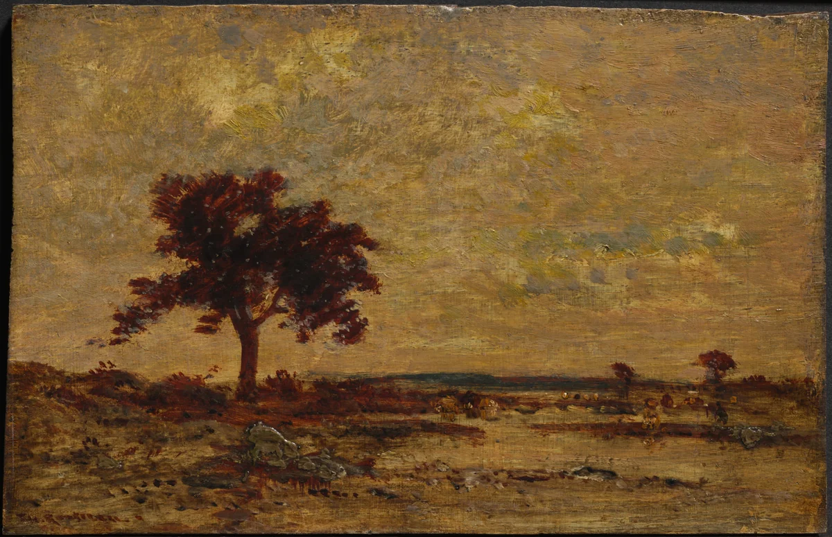 Marshlands by Théodore Rousseau, painting, 1830-1870
