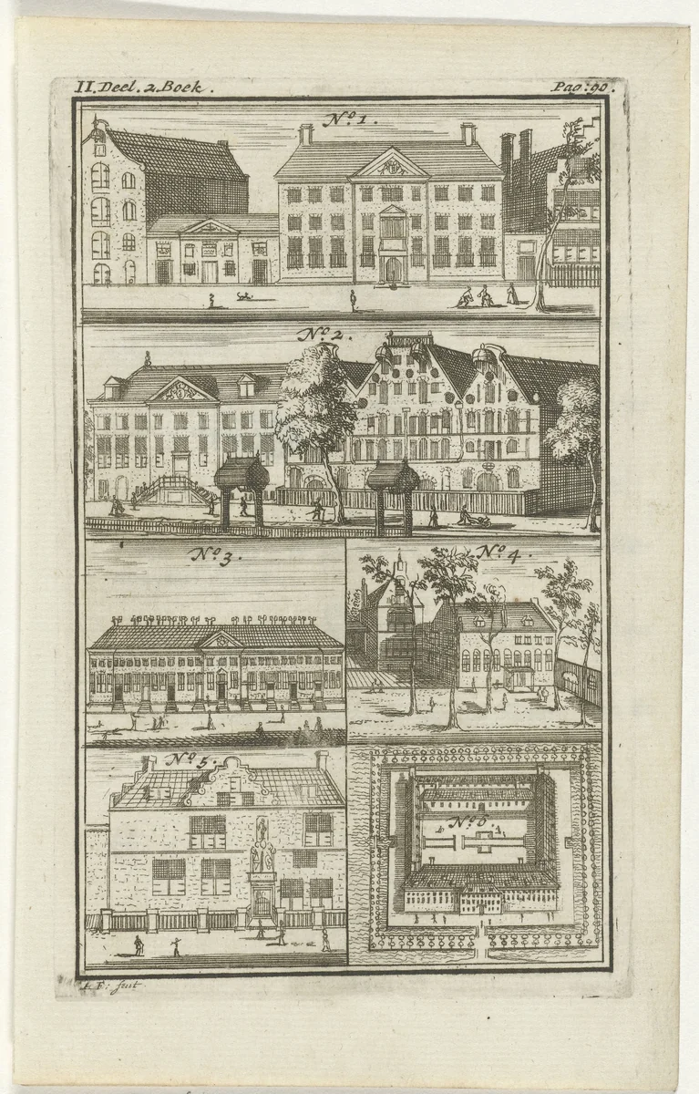 Tekstblad bij boekillustratie by Roeland van Leuve, other, 1723