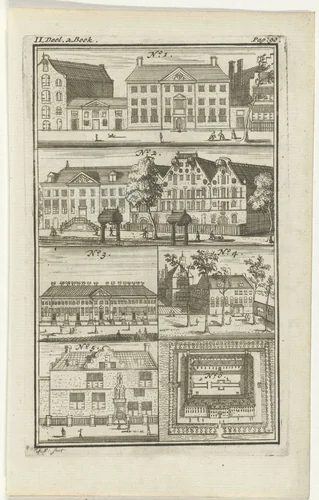 Tekstblad bij boekillustratie by Roeland van Leuve, other, 1723