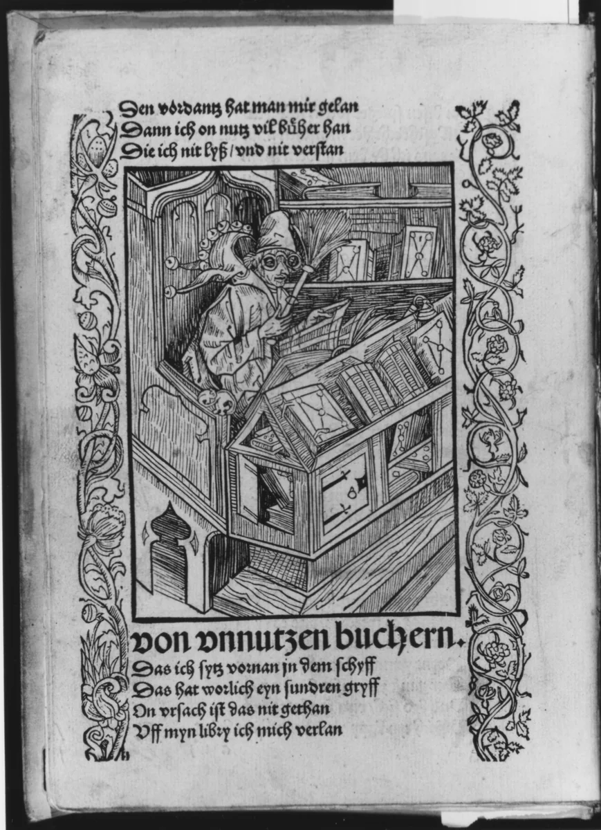 Das Narrenschyff by Albrecht Dürer, book, 1495