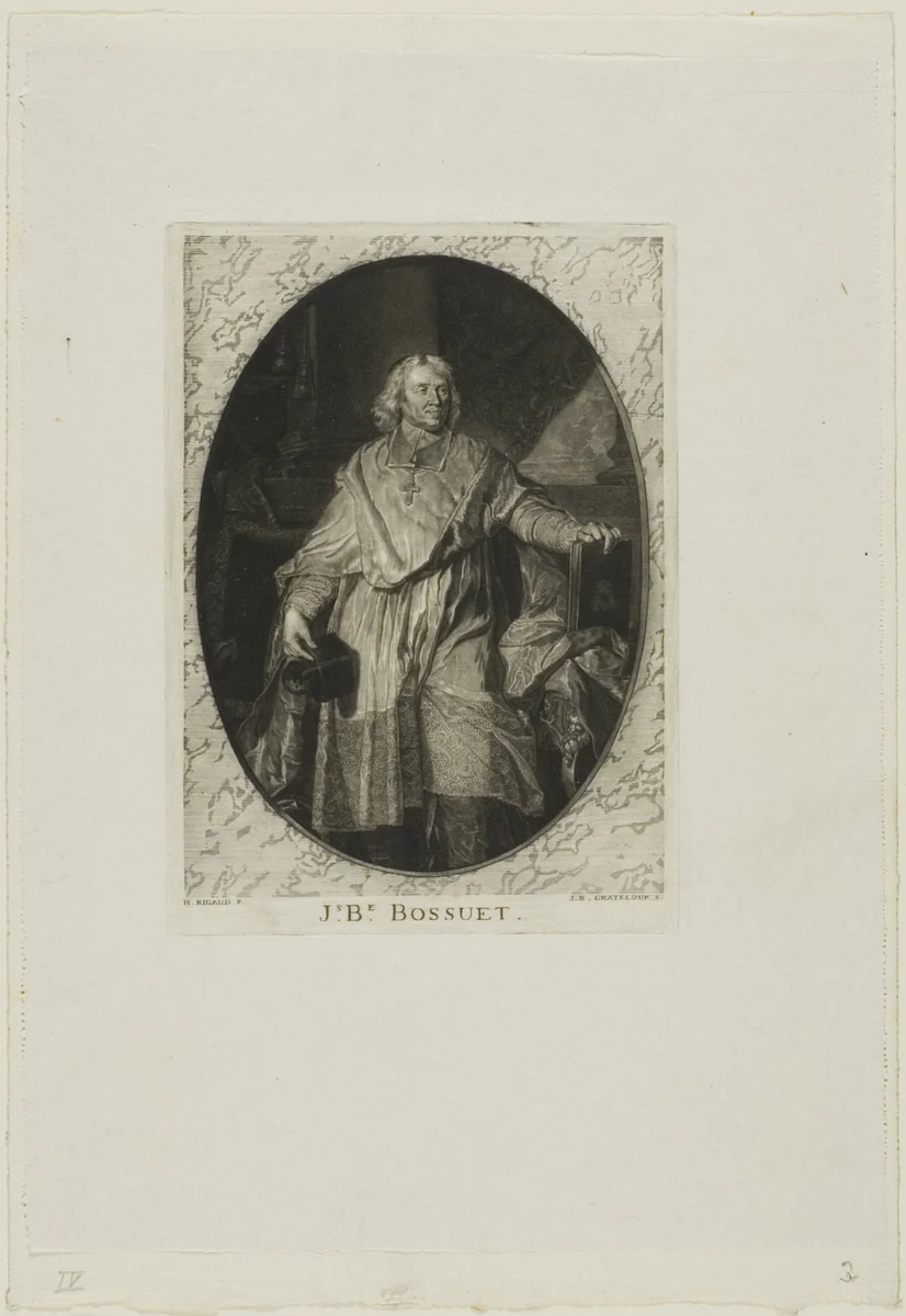 J-B. Bosseut: Standing by Jean-Baptiste de Grateloup, print, 1755-1817
