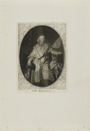 J-B. Bosseut: Standing by Jean-Baptiste de Grateloup, print, 1755-1817