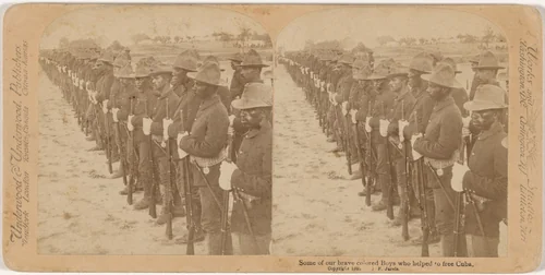 American Soldiers, Cuba by John F. Jarvis, photograph, 1899