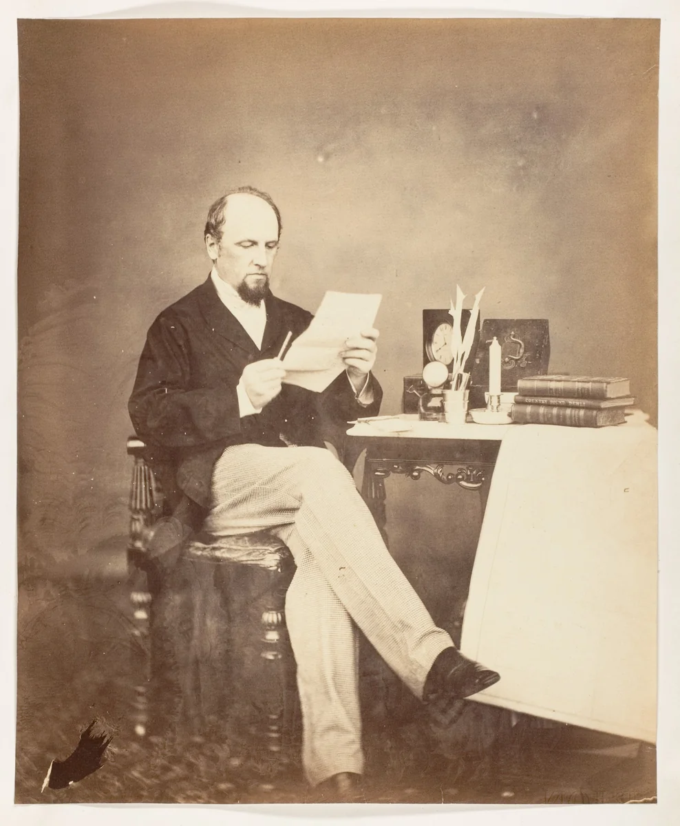 [The Earl Canning, K.G., K.S.I., G.C.B., Calcutta] by Bourne and Shepherd, photograph, 1858-1861