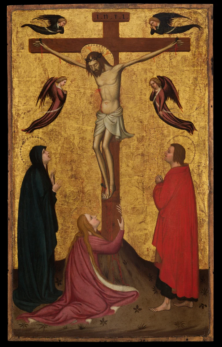 The Crucifixion by Stefano da Verona, painting, 1395-1405