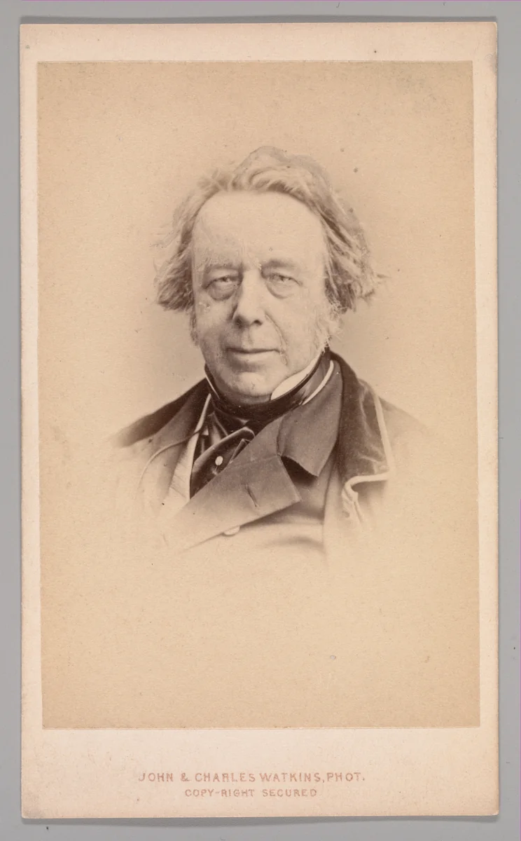 [William Harvey] by John and Charles Watkins, photograph, 1860-1869