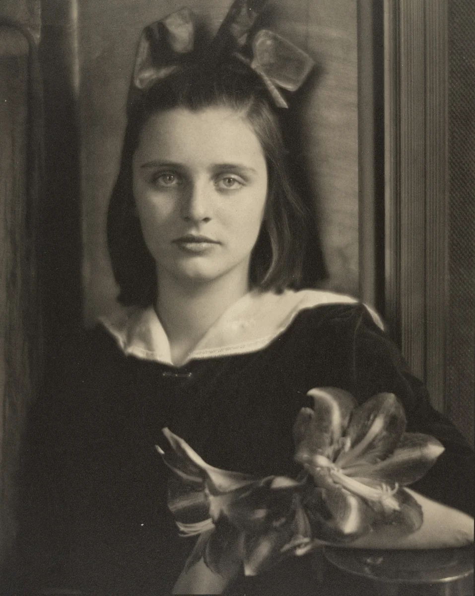 Untitled (Mary Steichen at age 12 or 13) by Edward Steichen, photograph, 1916