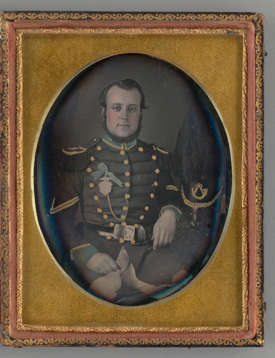 Untitled (Portrait of Seated Man) by Unknown maker, other, 1852