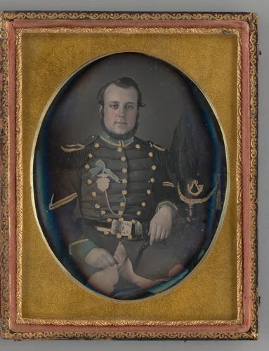 Untitled (Portrait of Seated Man) by Unknown maker, other, 1852