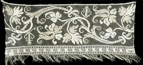 Border by Italy, textile, 1801-1900