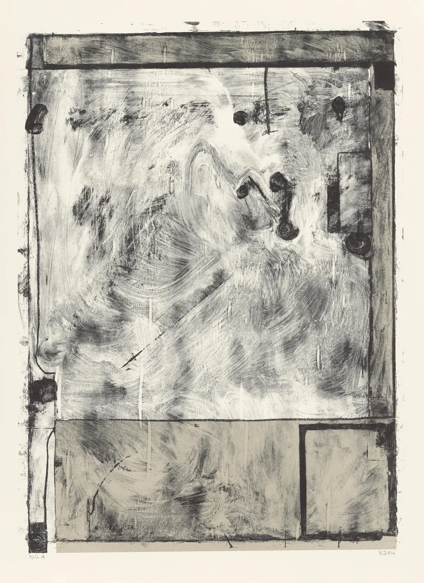 Scrabbling by Richard Diebenkorn, print, 1984-1986