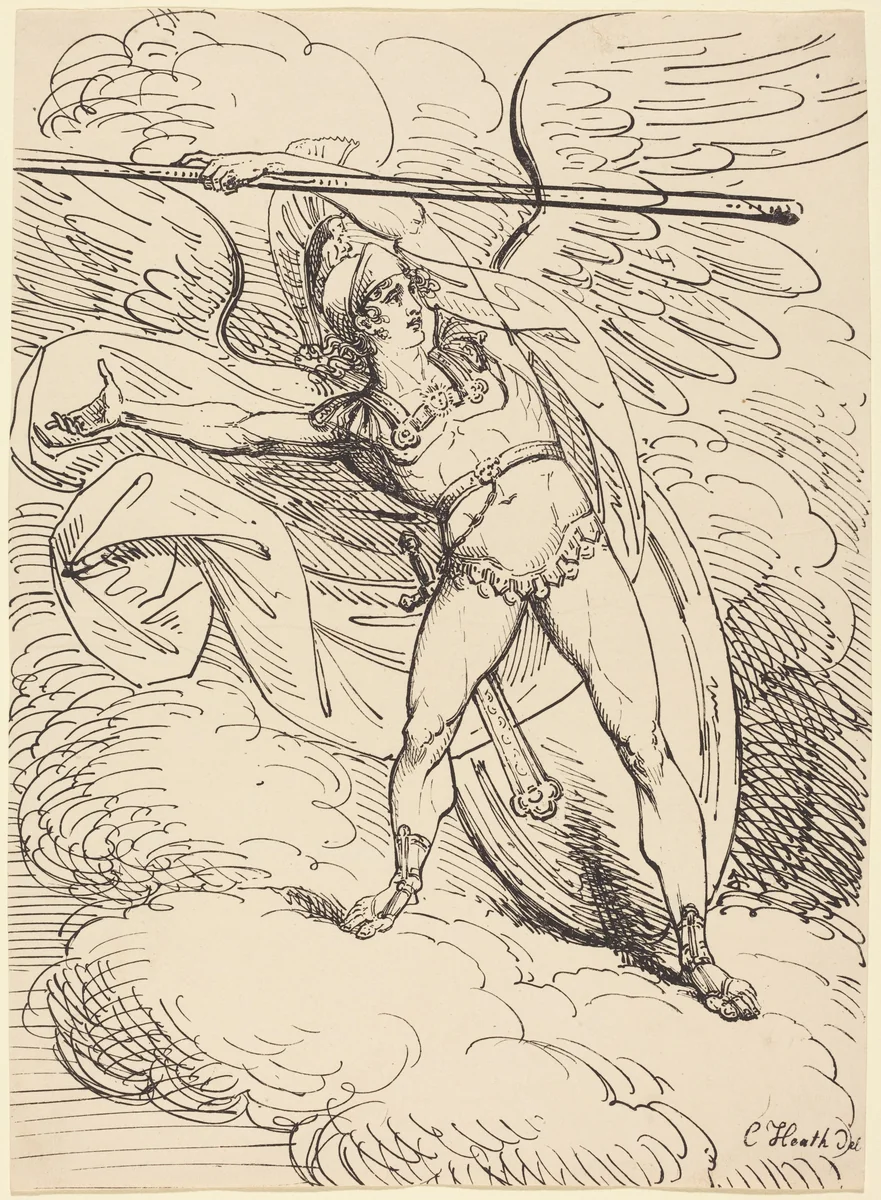 Apollo as a Warrior by Charles Heath, print, 1804