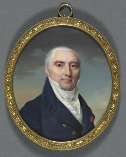 Portrait of Antoine Roy by Jean-Baptiste Jacques Augustin, painting, 1820