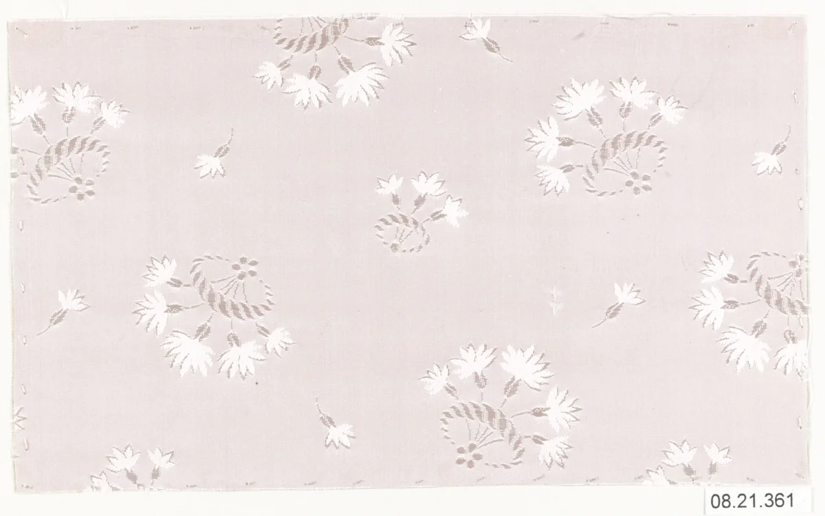 Textile sample by Unknown Designer, textile, 1900