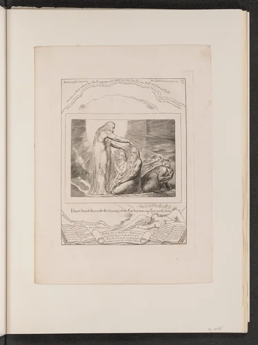 The Vision of Christ by William Blake, portfolio, 1825