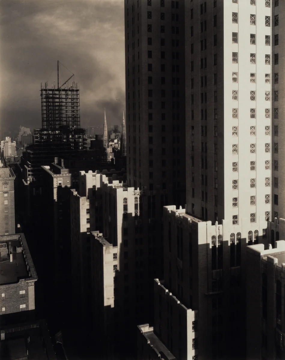 From My Window at the Shelton, West by Alfred Stieglitz, photograph, 1931