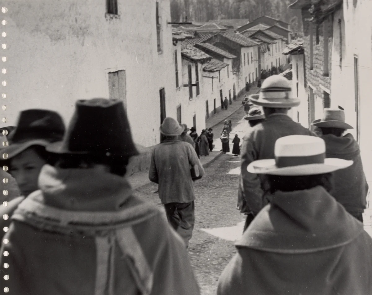 Peru, page 17 by Robert Frank, photograph, 1948