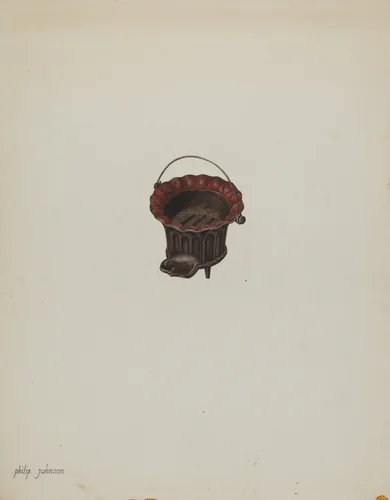 Toy Stove by Philip Johnson, index of american design, 1939