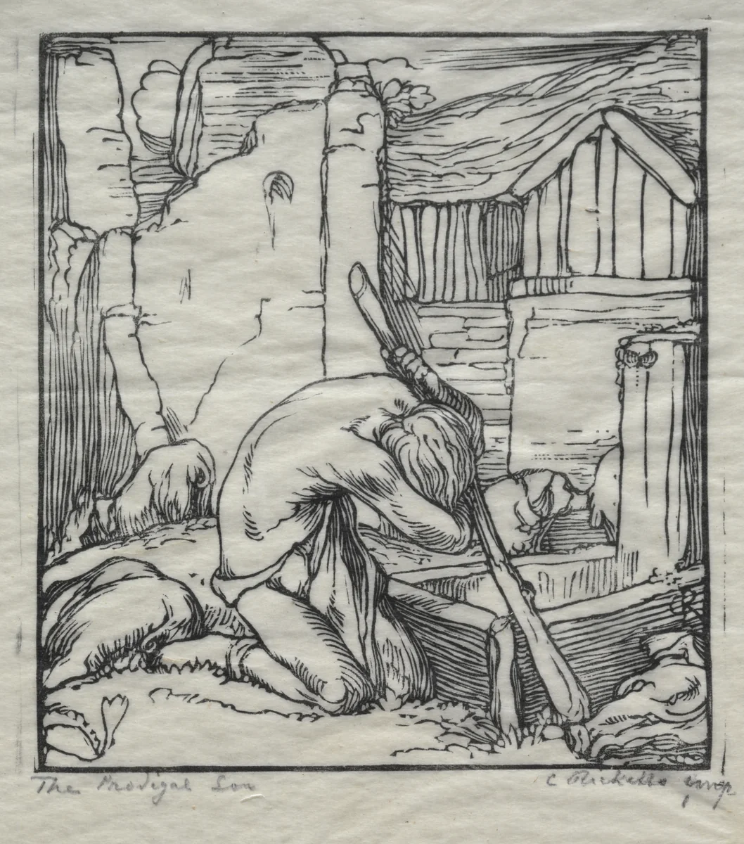 The Prodigal Son by Charles de Sousy Ricketts, print