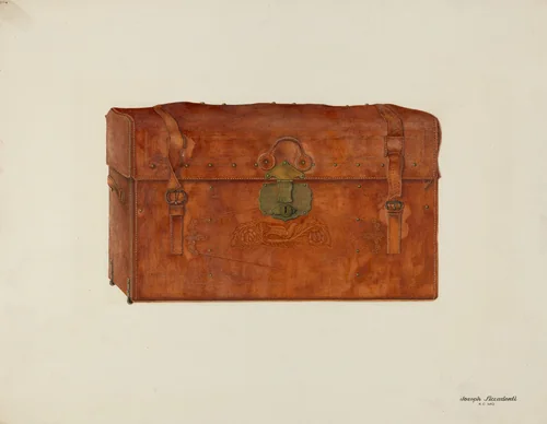 Trunk by Joseph Ficcadenti, index of american design, 1940