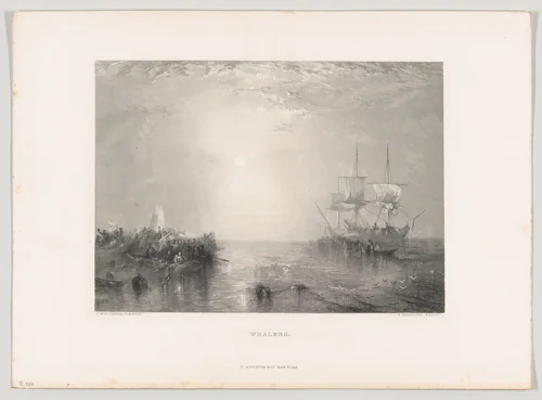 Whalers by Robert Brandard, print, 1879-1880
