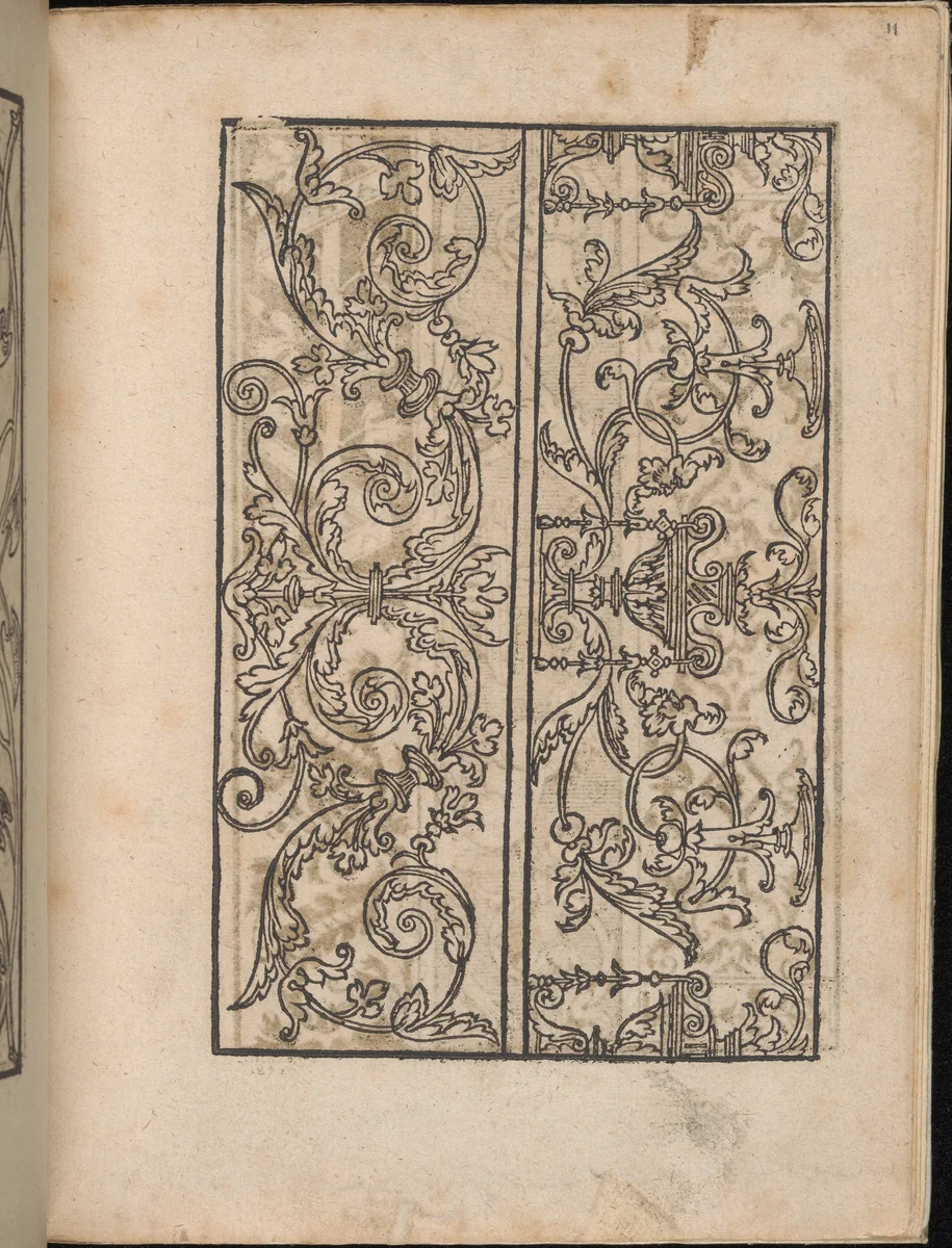 Ein new Modelbuch..., page 11 (recto) by Johann Schönsperger, book, 1524