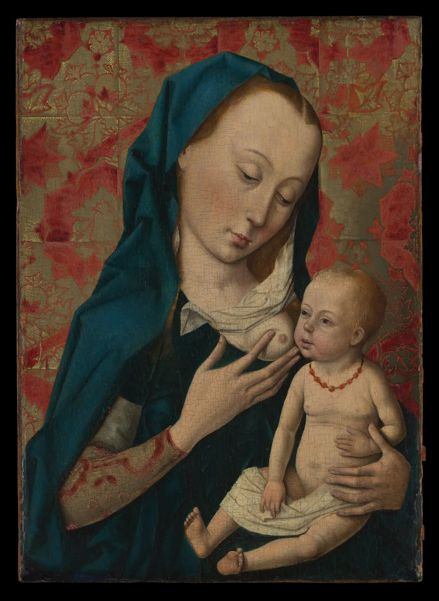 Virgin and Child by Dieric Bouts, painting, 1475-1499
