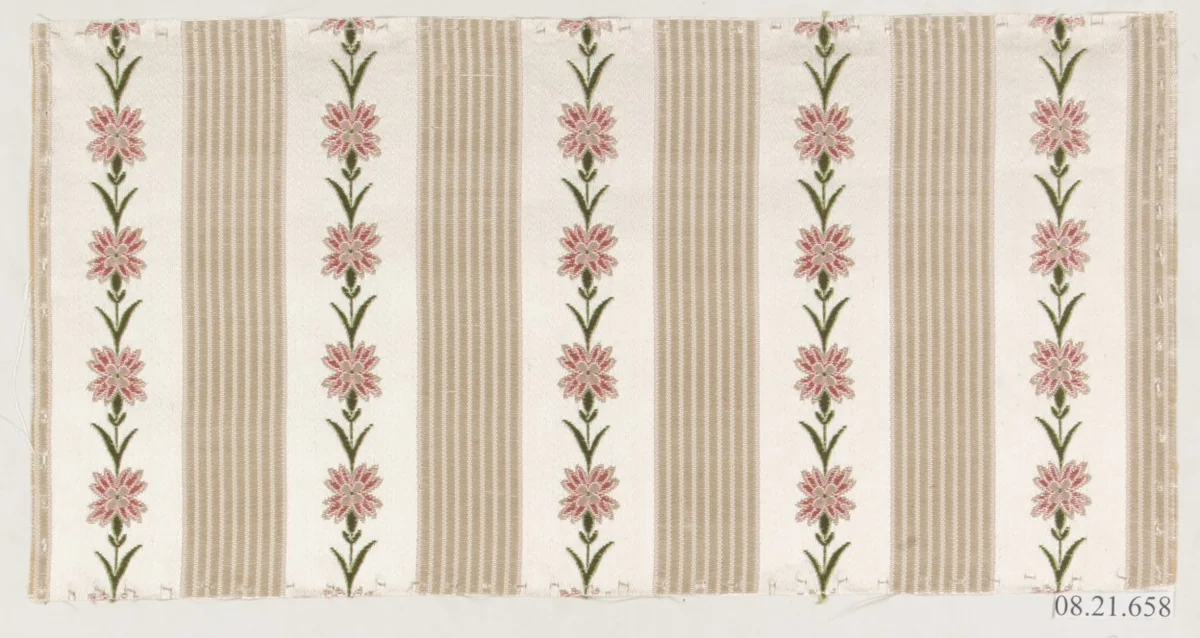 Textile sample by Unknown Designer, textile, 1900