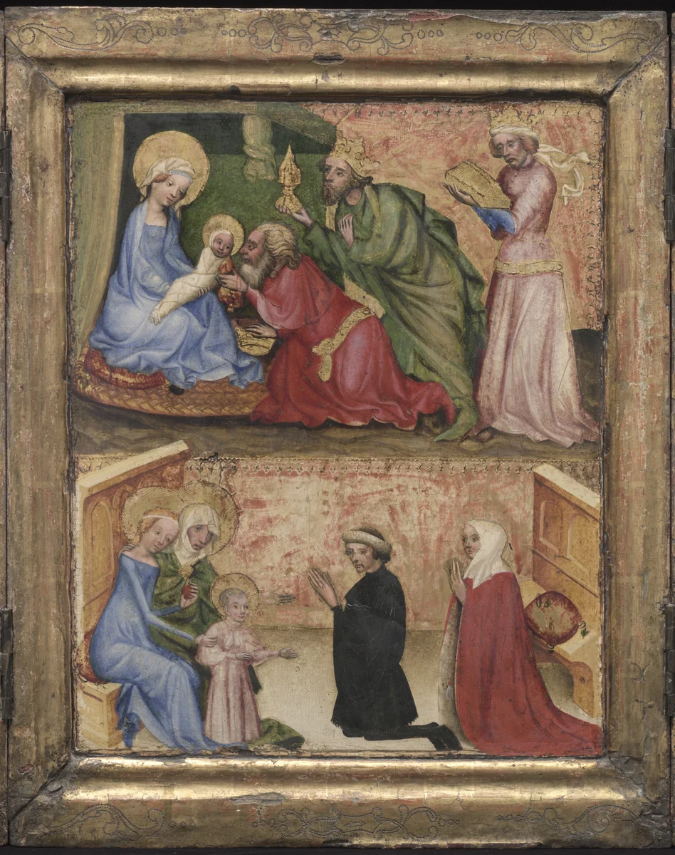 The Adoration of the Magi by Unknown, painting, 1419-1429