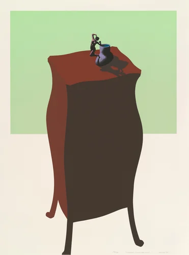 French Figurine Cup by Ken Price, print, 1971